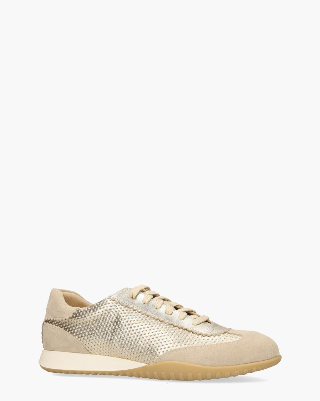 Rapid Soul Wiskje Goud/Beige Damessneakers