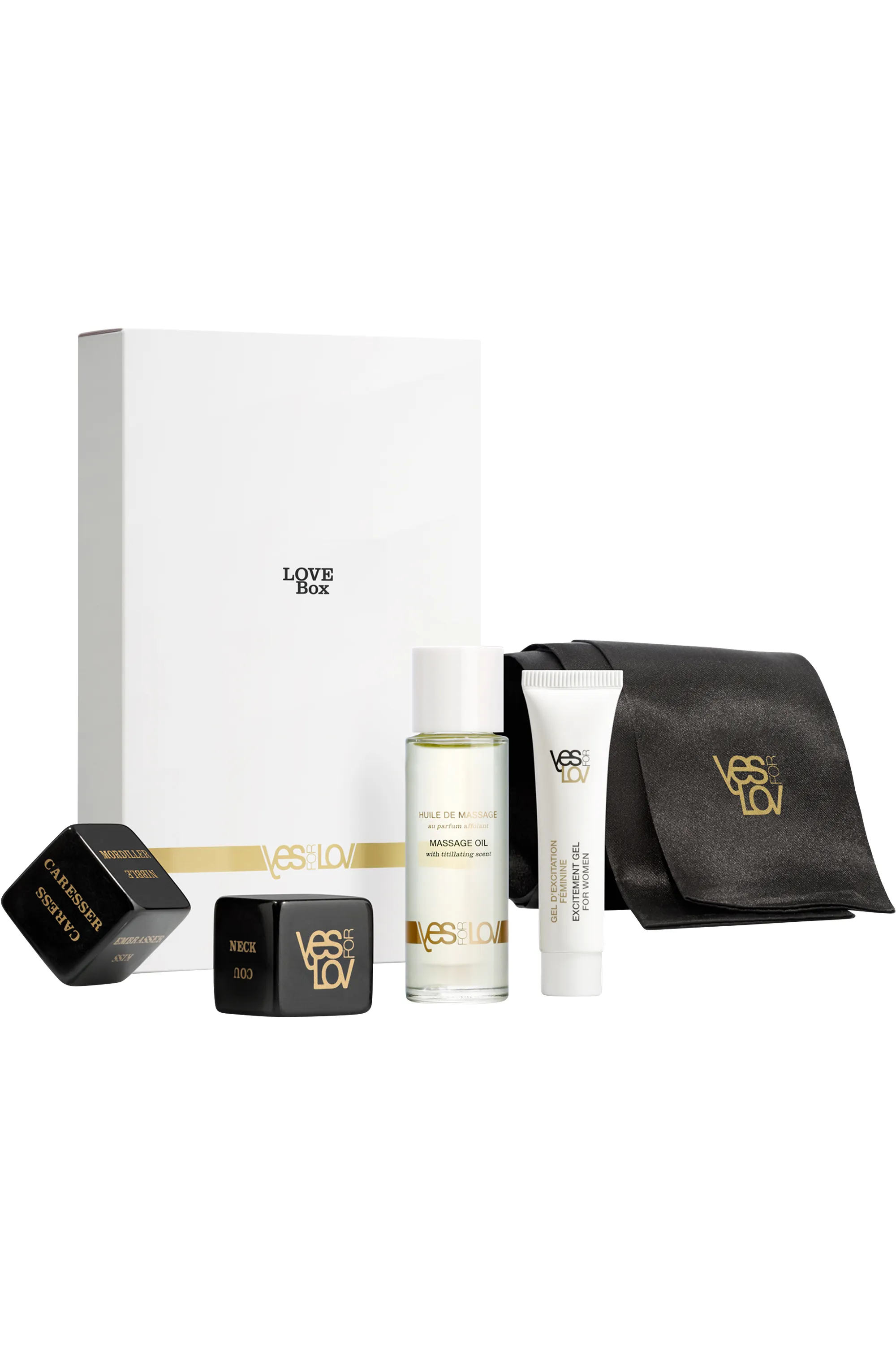 YESforLOV Coffret plaisir à deux Lov’Box-160 g