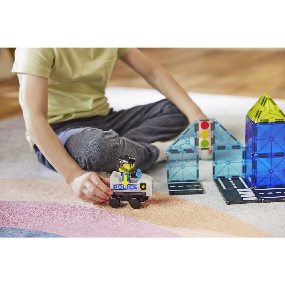 Køb Magna-Tiles® Police Patrol 20 Pcs