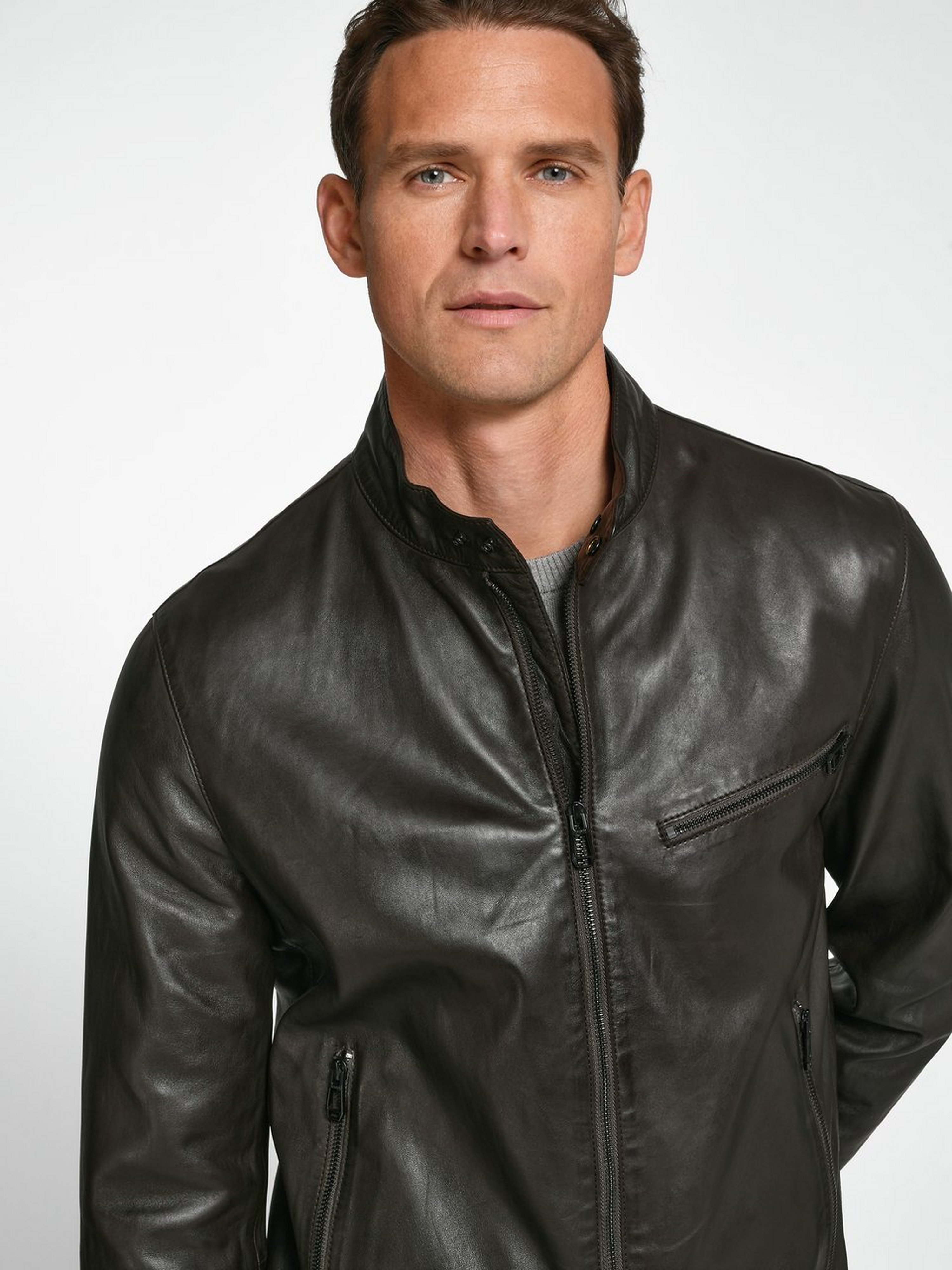 Lederjacke