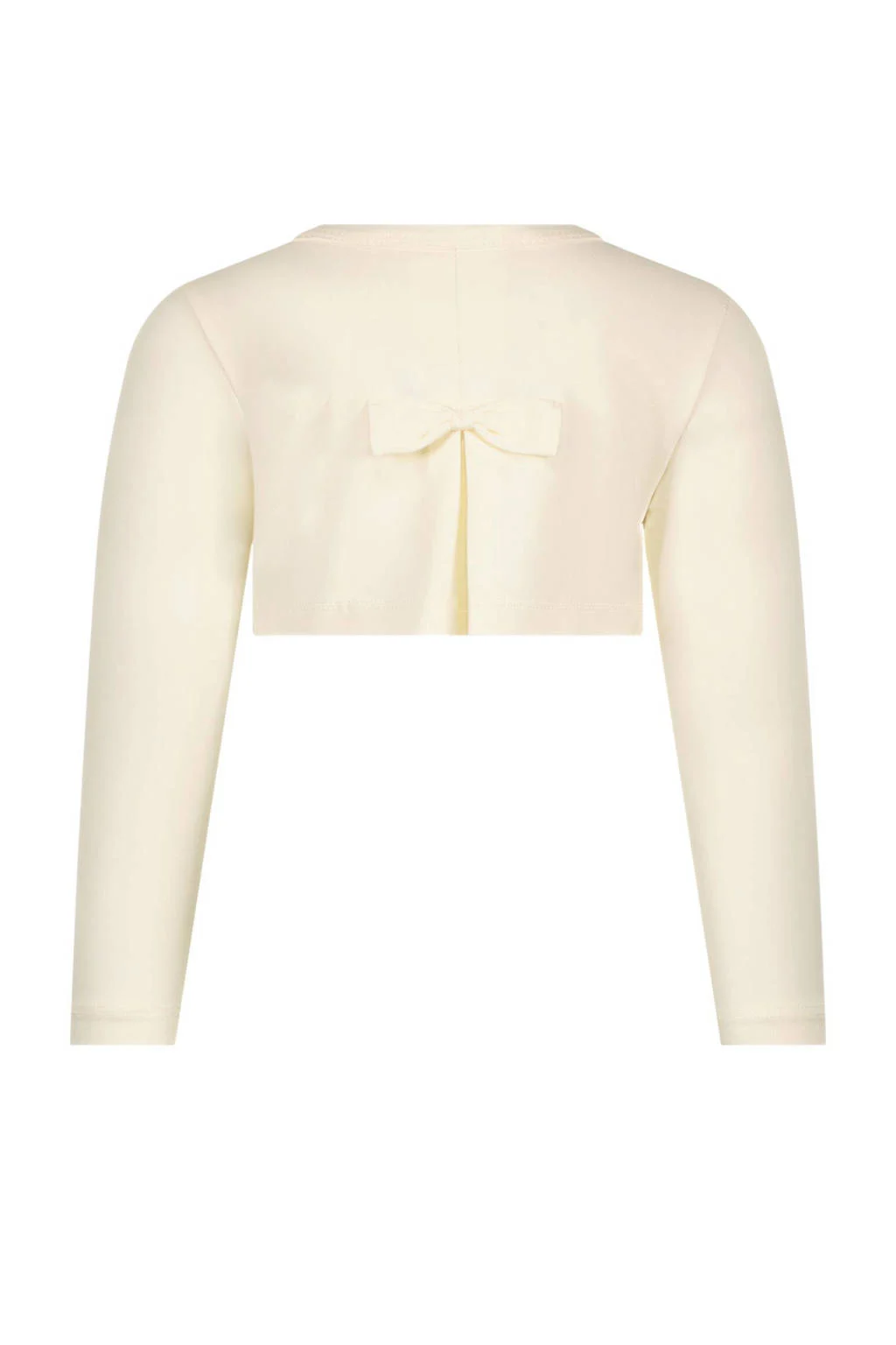 Le Chic bolero met strikdetail ecru