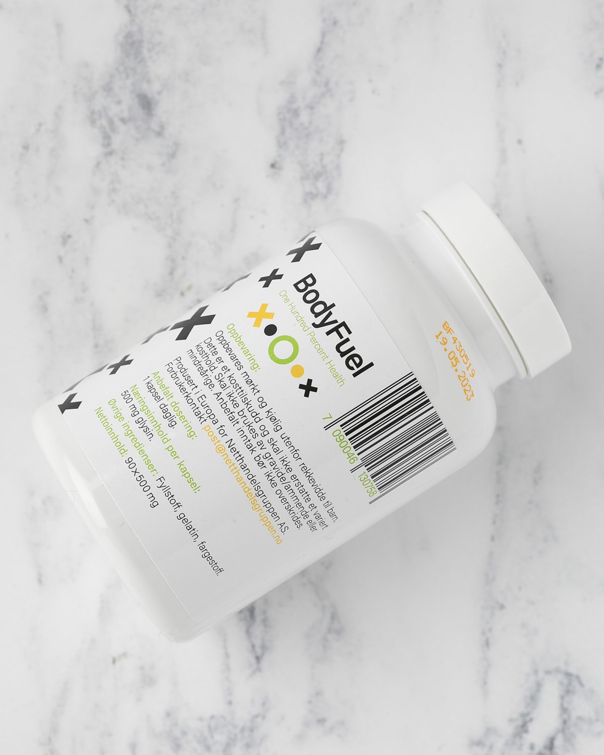 BodyFuel Glysin 90x500mg