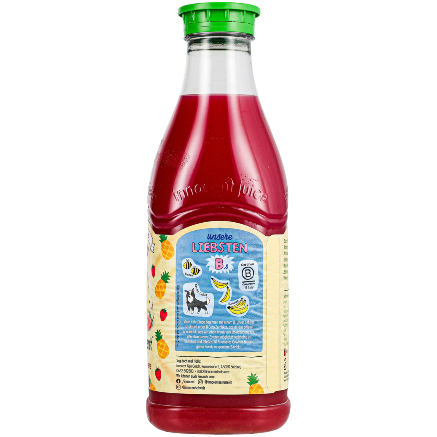 innocent Ananas Erdbeere & Apfel