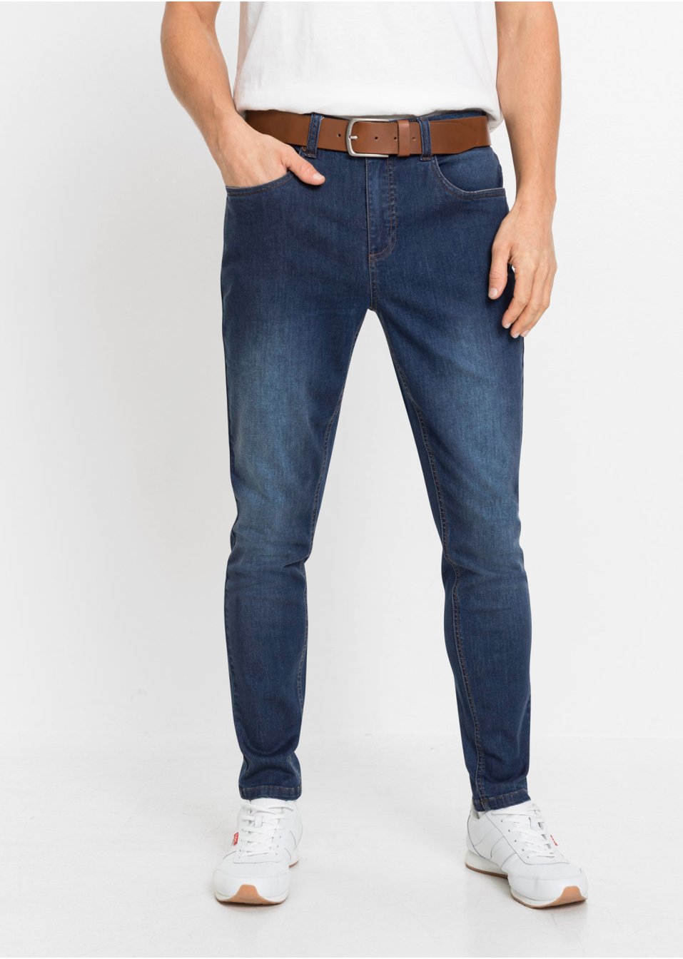 Lot de 2 jeans power stretch Slim Fit, Tapered