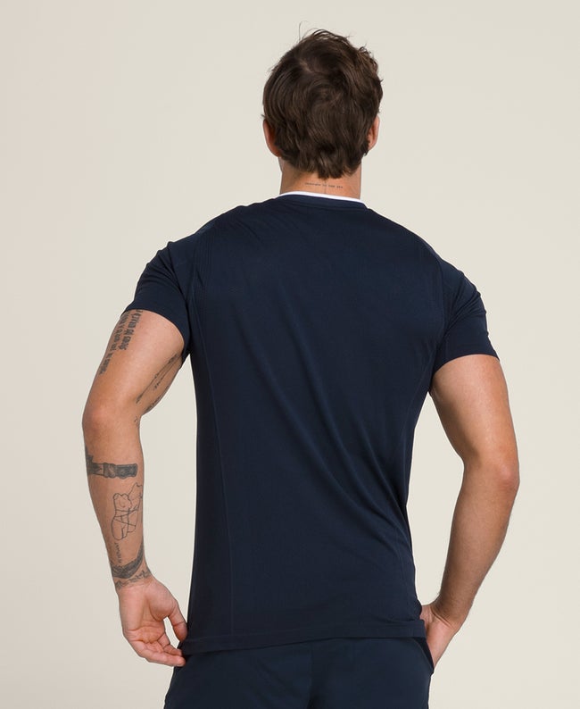 Player's Seamless Zip Henley