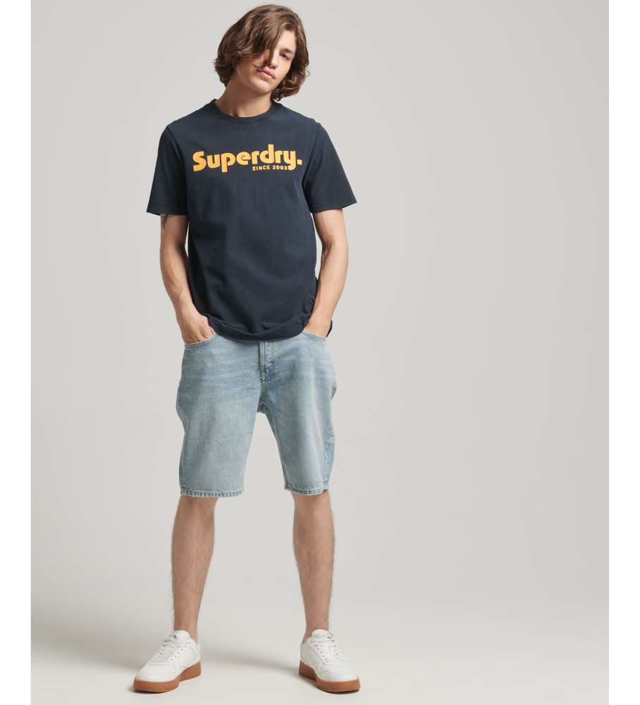 Camiseta Superdry Vintage Terrain Classic preta