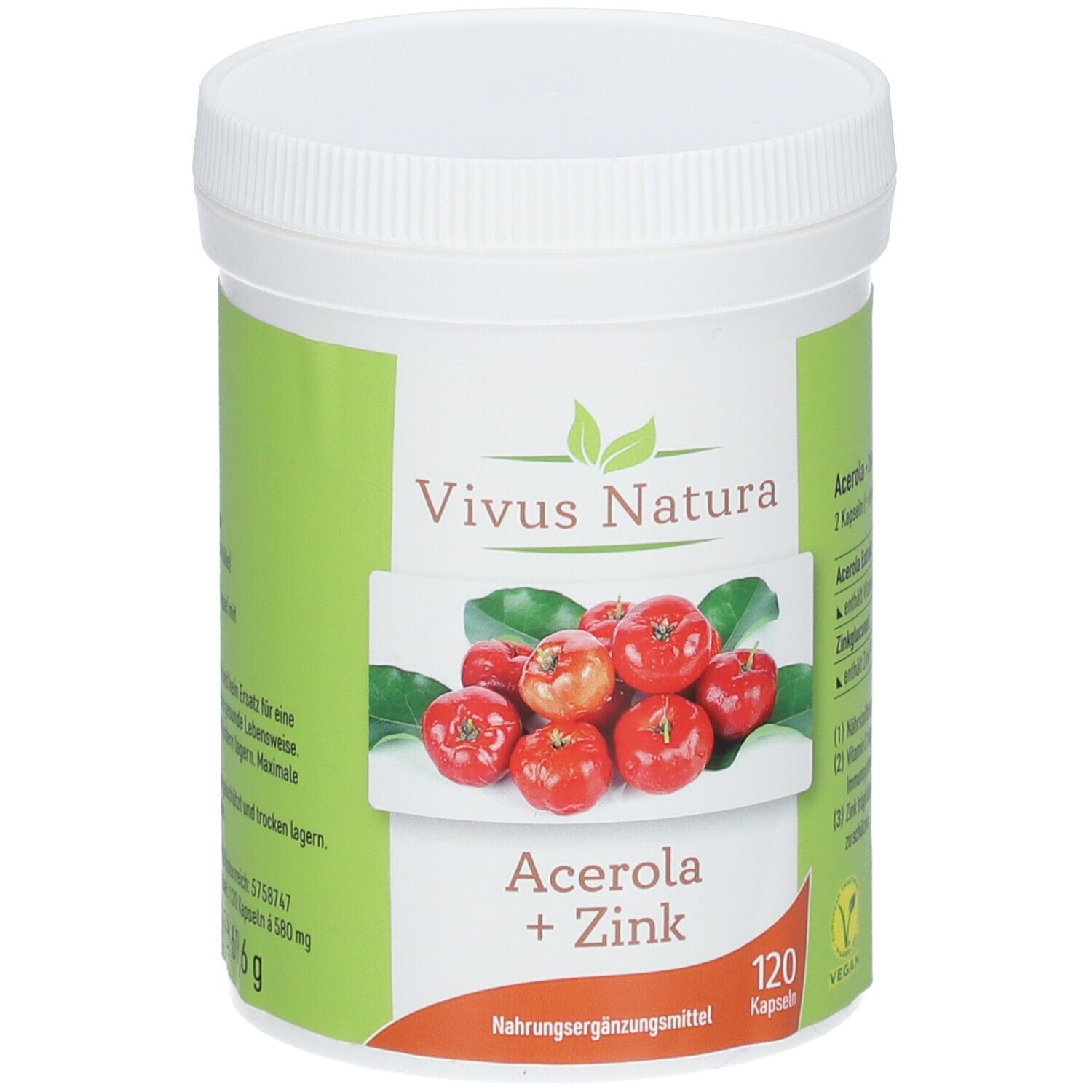 Vivus Natura Acerola + Zink