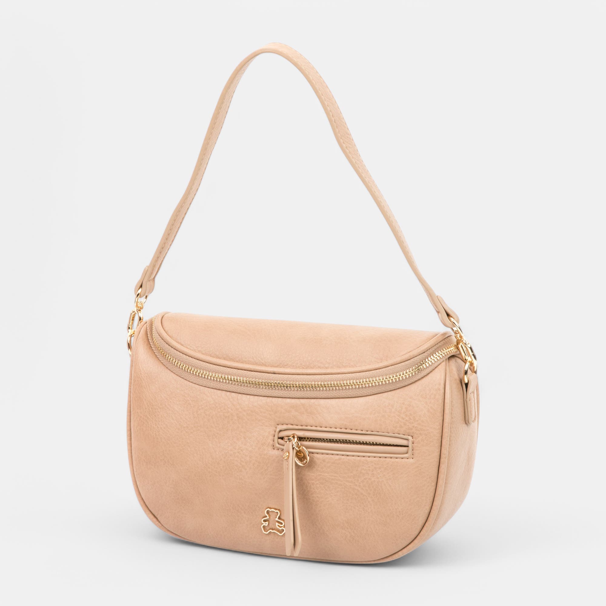 Sac à main beige