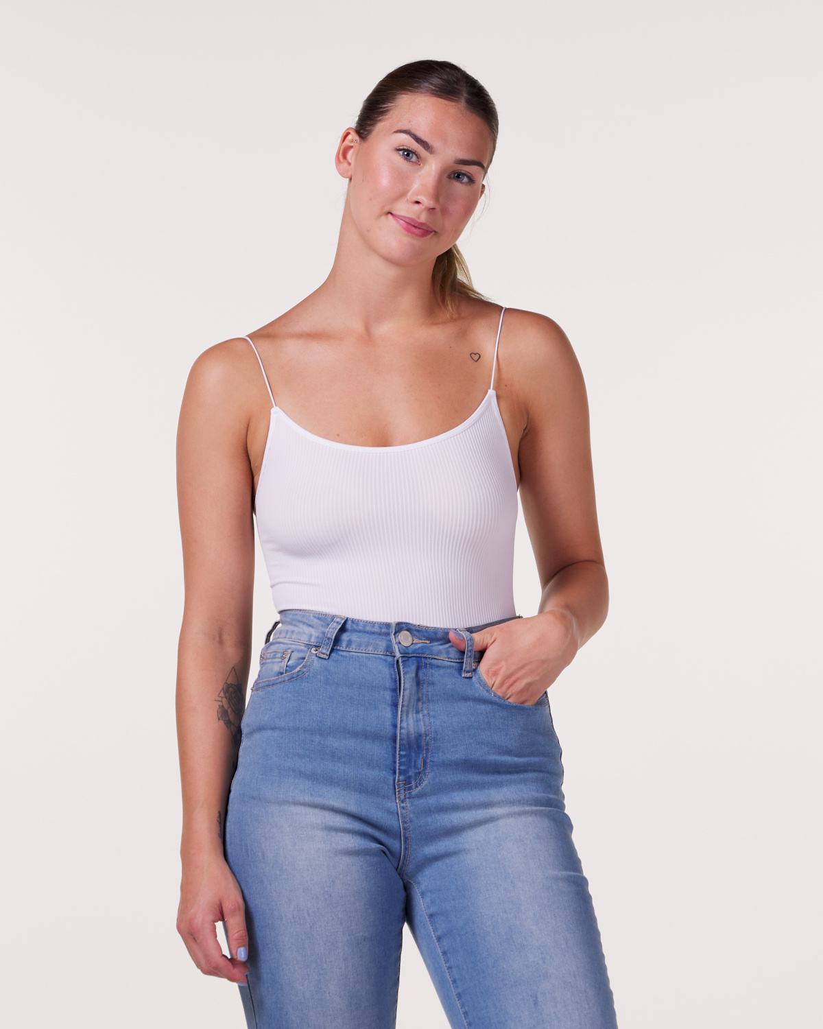 Bumpro Everyday Rib String Body White