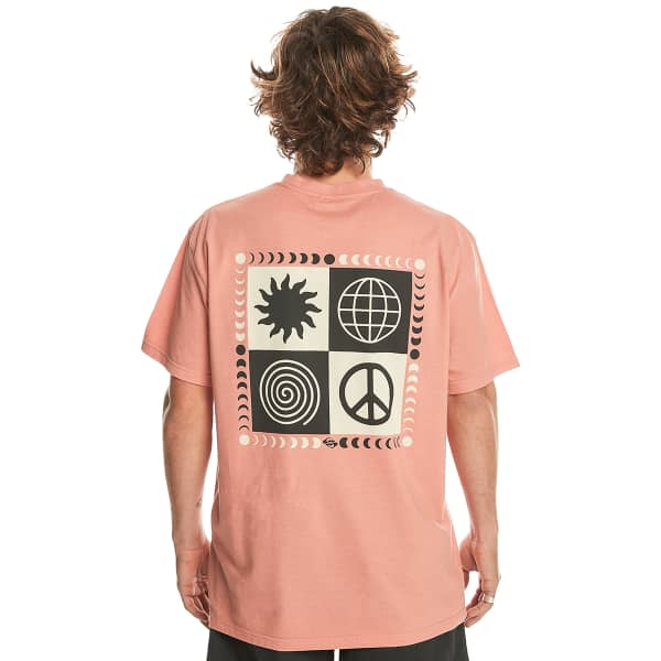 T-shirt QUIKSILVER PEACE PHASE SS TEE CANYON CLAY