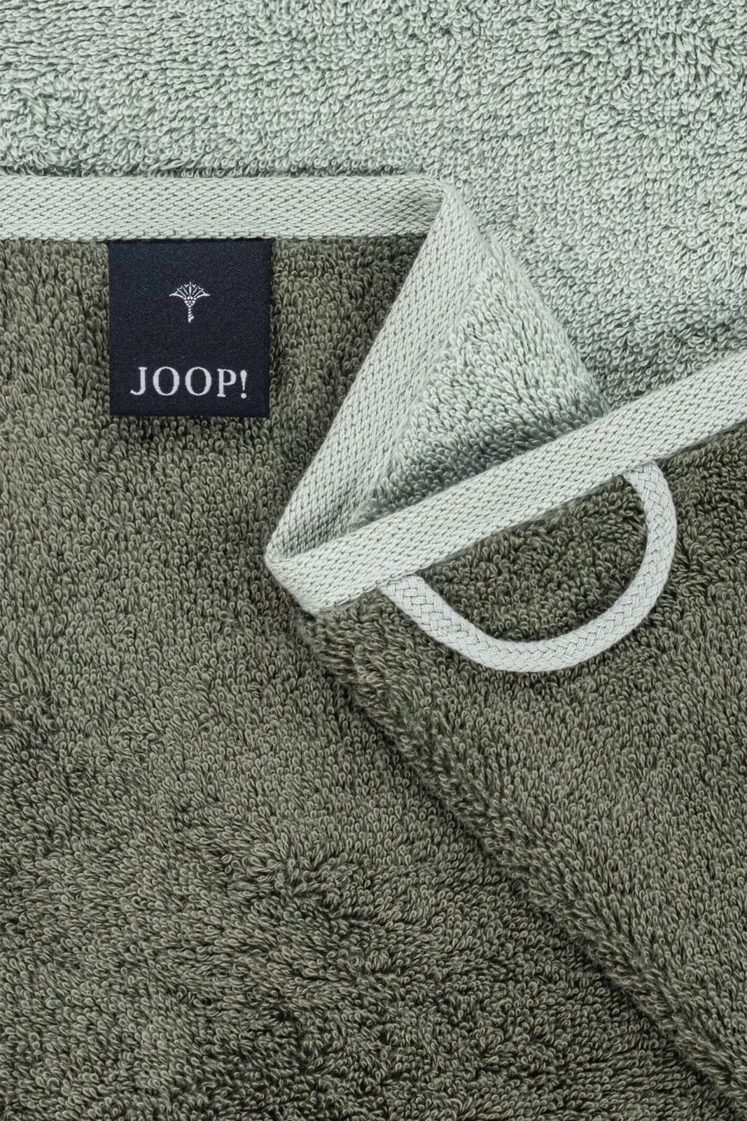 JOOP! Duschtuch DOUBLEFACE 80 x 150 cm salbei/grün