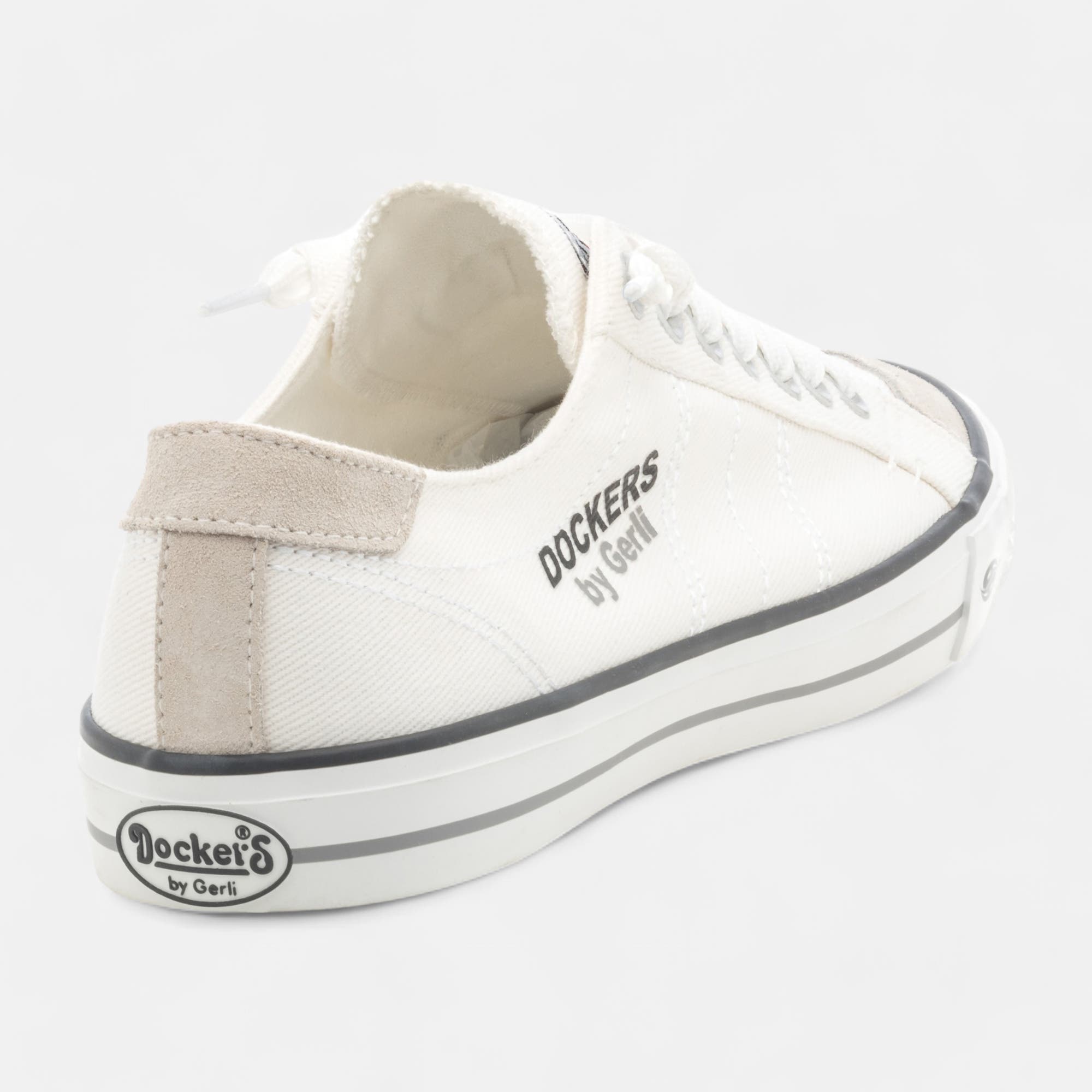 Baskets en toile Homme blanc