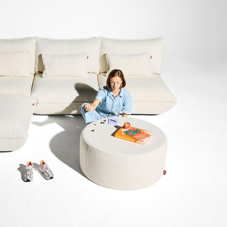 Fatboy Pfffh poef Boucle Recycled Creme