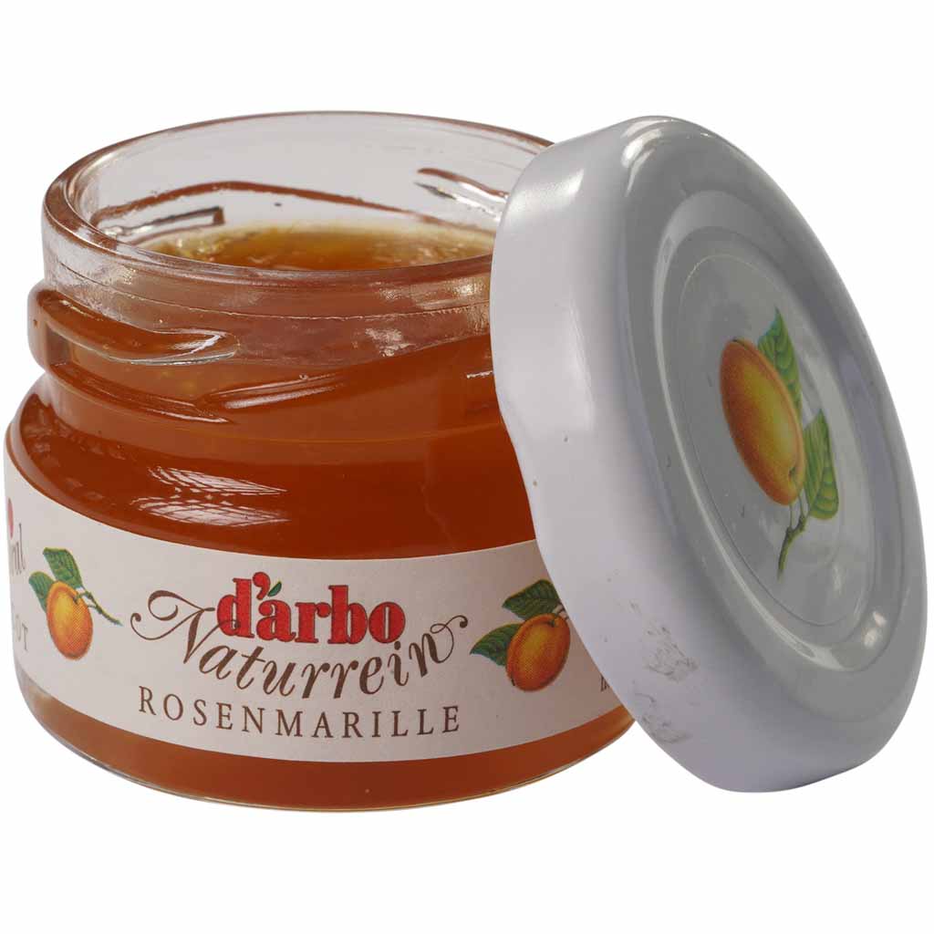 Darbo Naturrein Konfitüre extra Marillen Minigläser 60x28g=1680g MHD:11.9.26