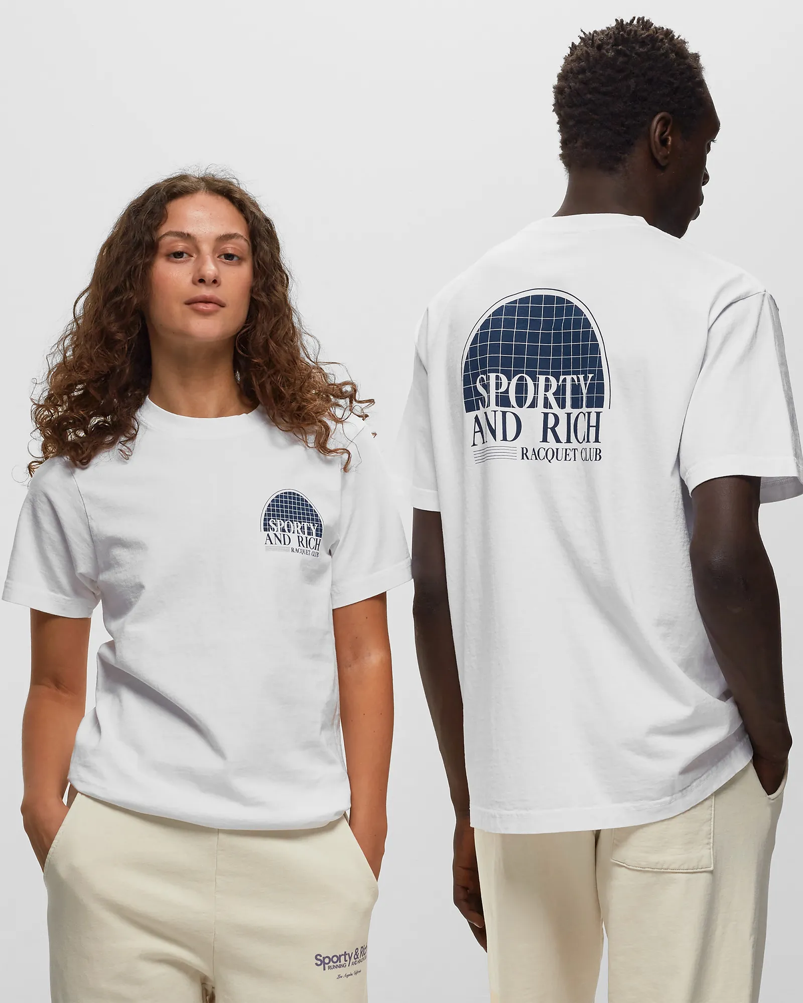 Sporty & Rich Racquet Club T Shirt