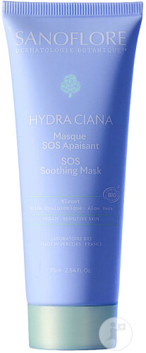 Sanoflore Hydra Ciana Masque SOS Apaisant Tube 75ml
