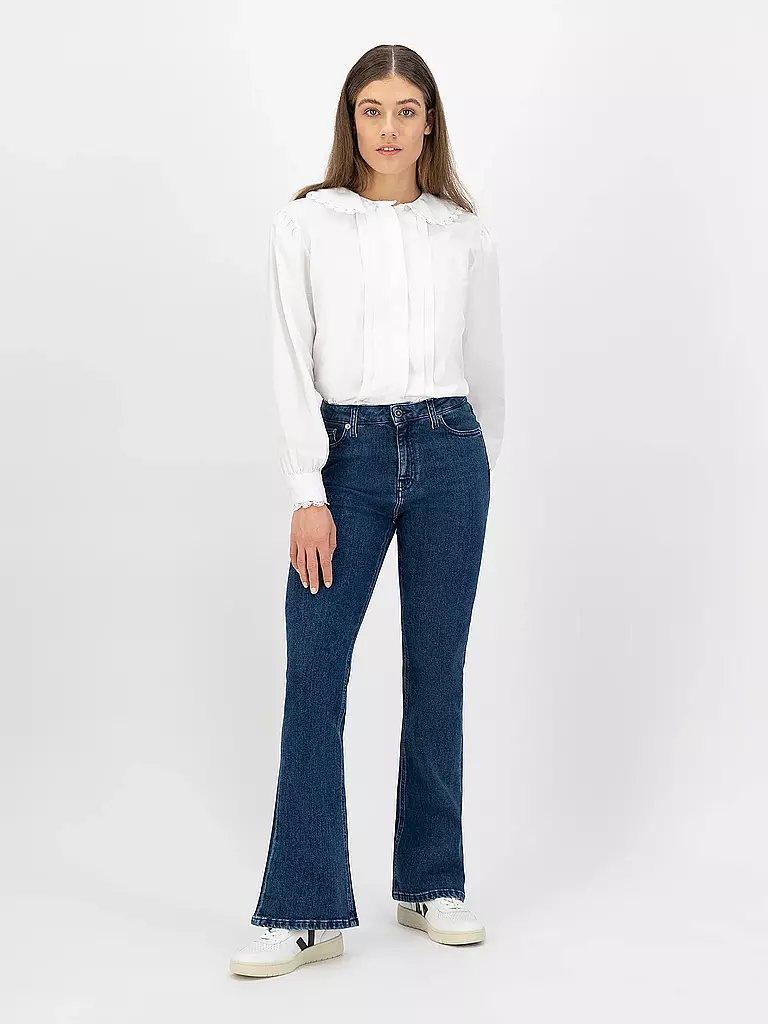 MUD JEANS Jeans Flared Fit ISY blau