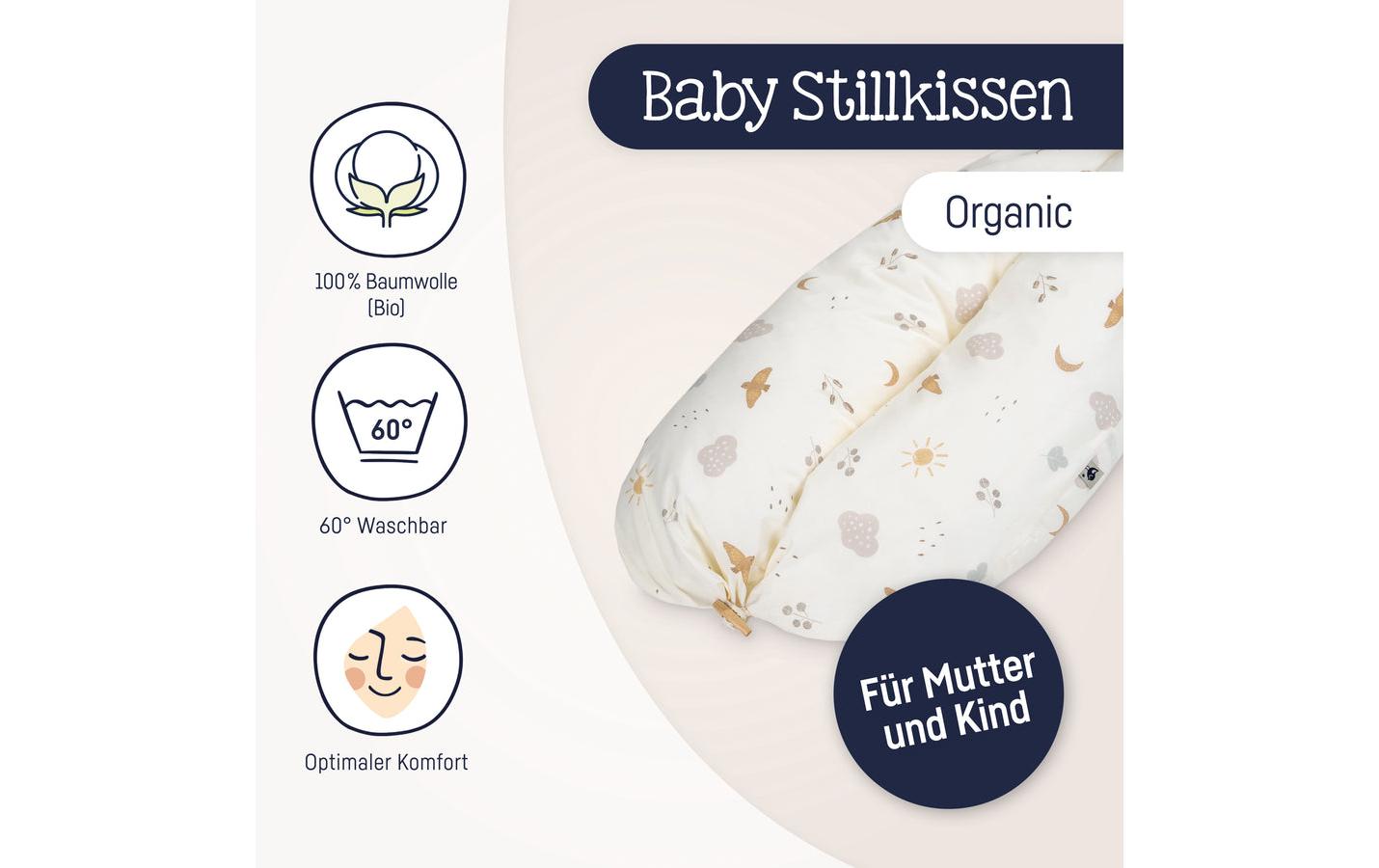 Stillkissen Nappi Night & Day 190 cmStillkissen mit abnehmbarem Bezug