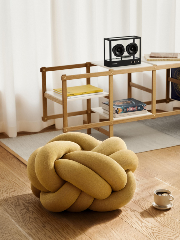 Design House Stockholm Knot kussen 60x60 Camel