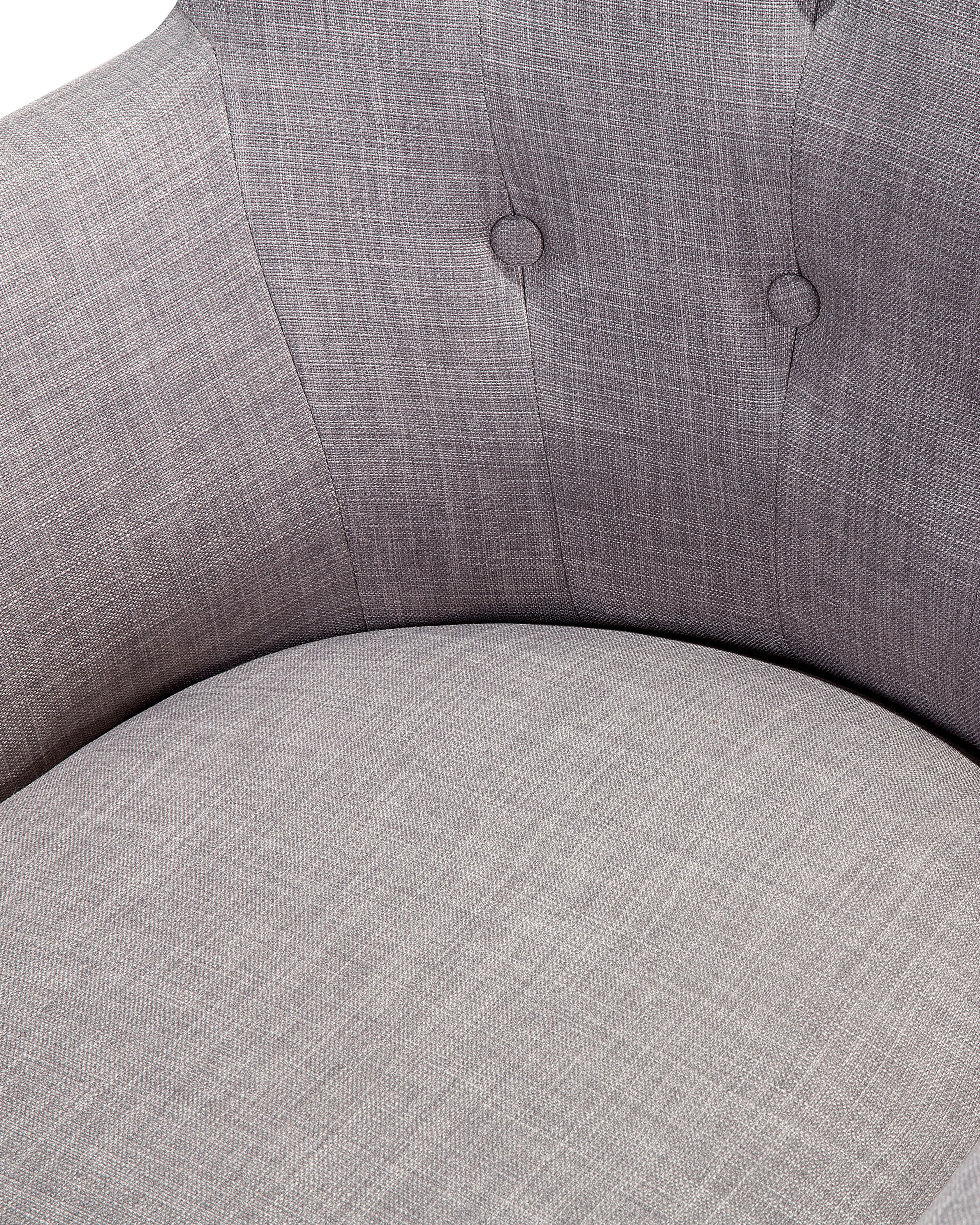 Fauteuil ANGEN Stof Lichtgrijs