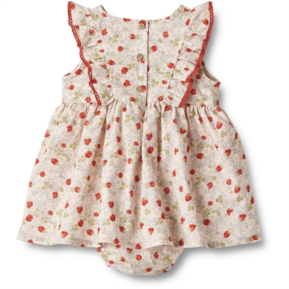 Rose Strawberries Body Kjole Suit Lace Sofia
