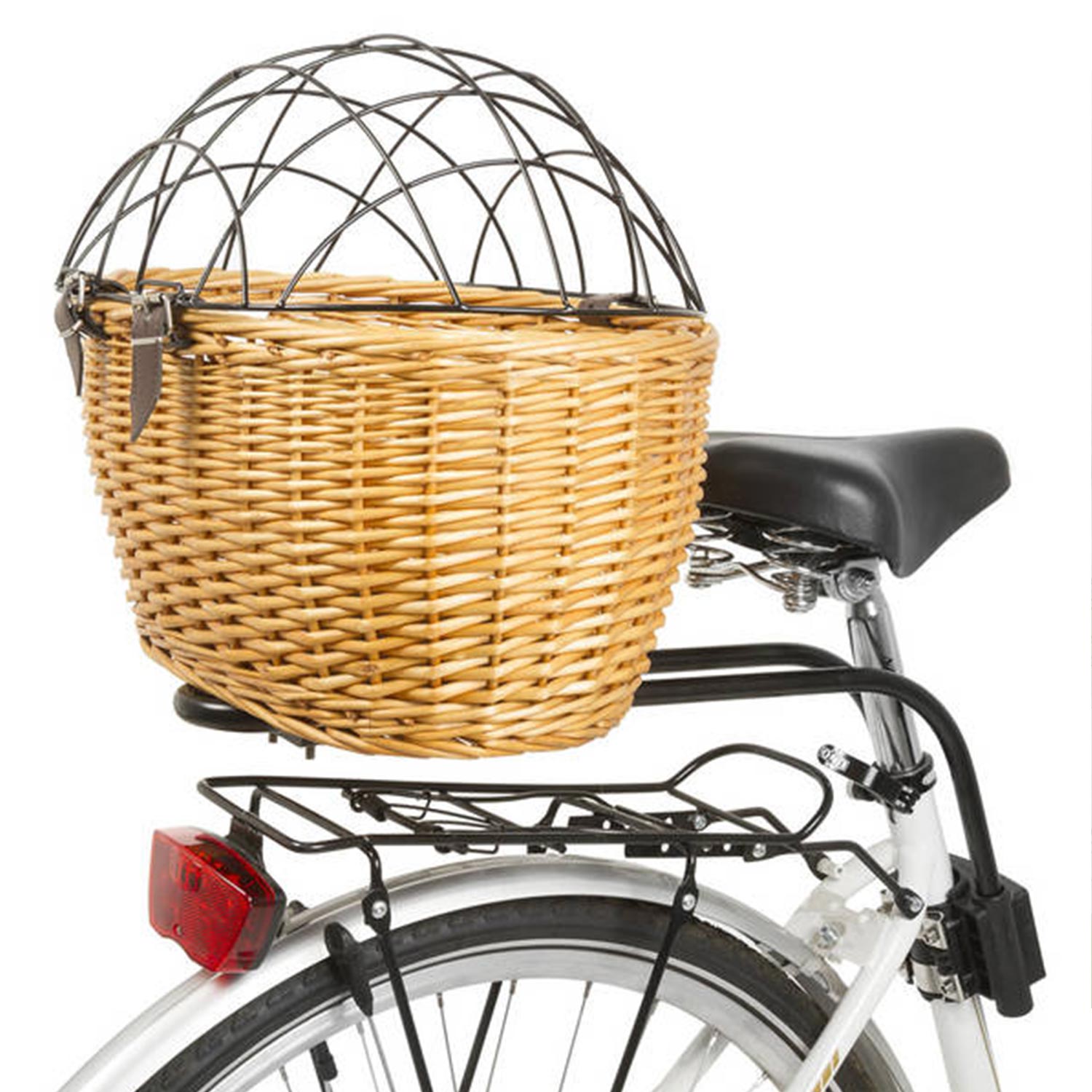 M-Wave BA Pet Fahrradkorb vorne oder hinten Fahrrad Korb für Hunde oder Katzen bis 15 kg