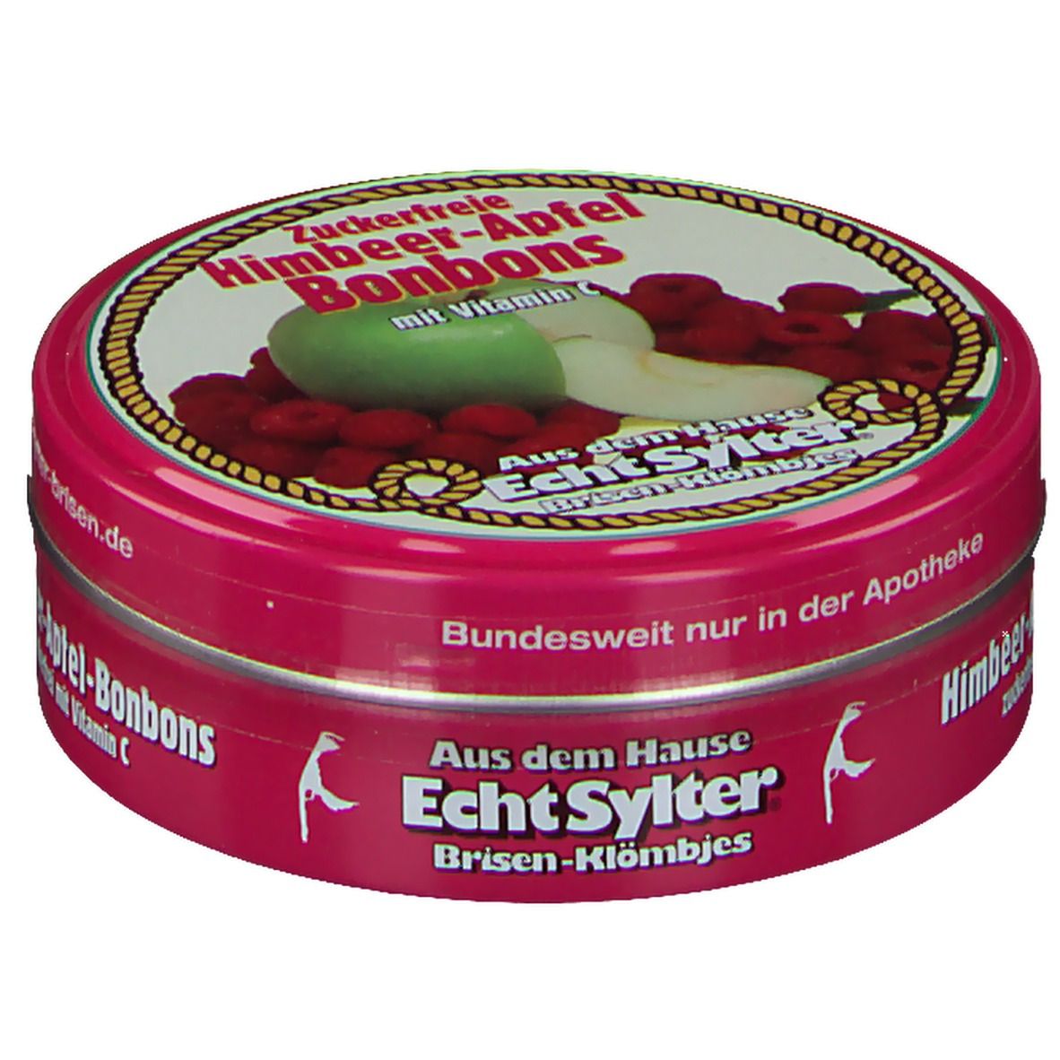 Echt Sylter Bonbons Himbeer-Apfel zuckerfrei