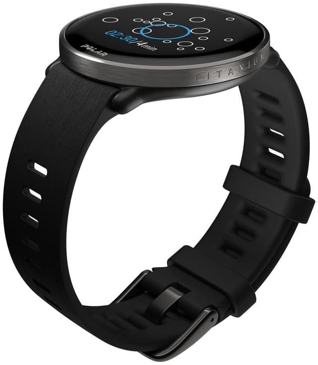 Polar Ignite 3 Titanium sportur S-L (sort)