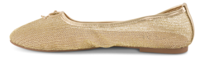 NOË Collection Mesh Ballerina Guld 2416101701