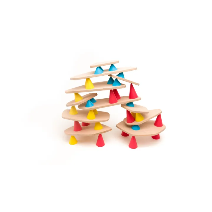 OPPI Jeu de construction et d'équilibre Piks - 44 pièces