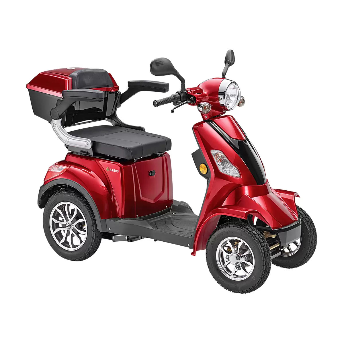 Elektrofahrzeug Swiss Power Cruising Rot