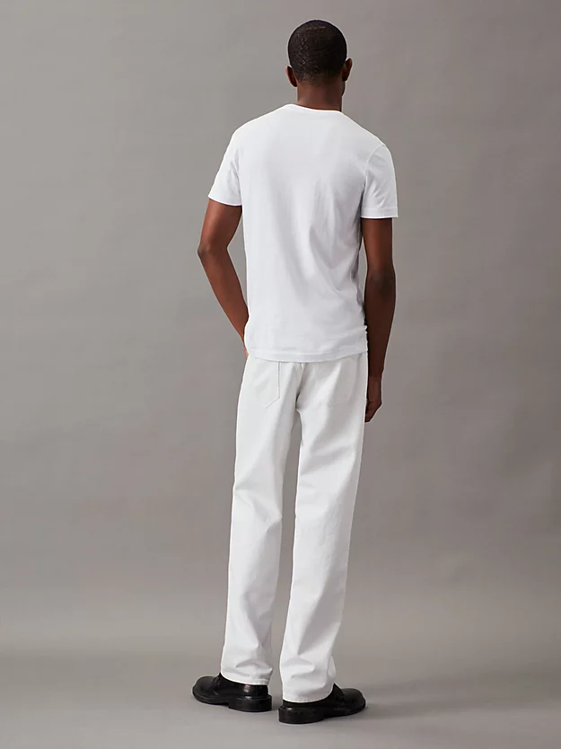 Camiseta slim de algodão orgânico