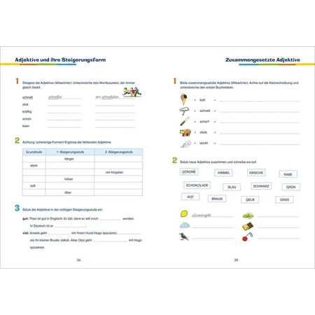 Tessloff Fit für die Schule - Rechtschreibung und Grammatik 3. Klasse