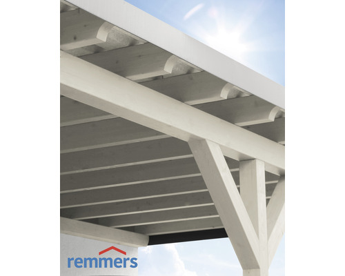 Remmers Deckfarbe Holzfarbe licht grijs 2,5 l