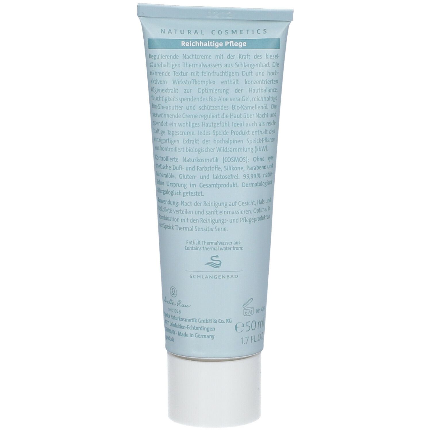 SPEICK Thermal Sensitiv Nachtcreme