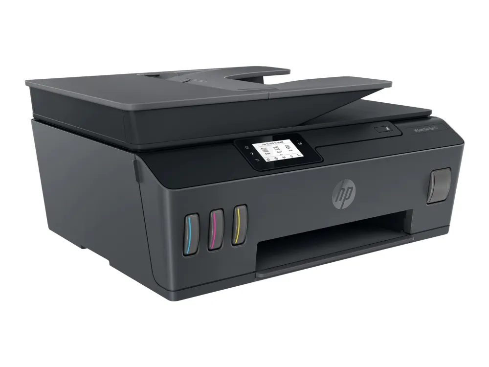 HP Smart Tank Plus 655 Wireless All-in-One - Multifunktionsprinter - farve - blækprinter - kan genopfyldes - Legal (216 x 356 mm) (original) - A4/Legal (medie) - op til 10 spm (kopiering) - op til 11 spm (udskriver) - 100 ark - 33.6 Kbps - USB 2.0, W