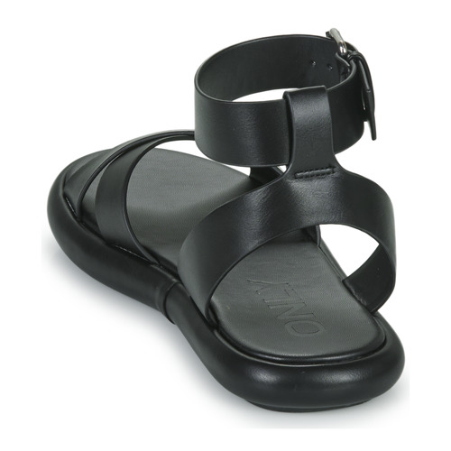 Only - ONLMONTANA-1 PU SANDAL - Noir