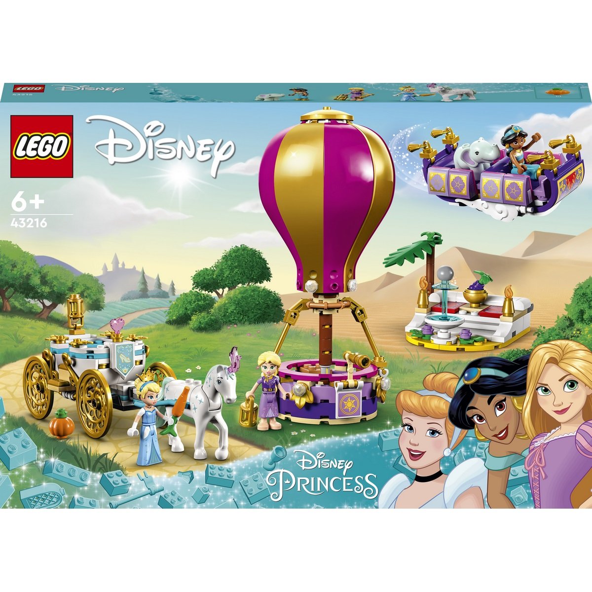 Le voyage enchanté des princesses Lego  43216