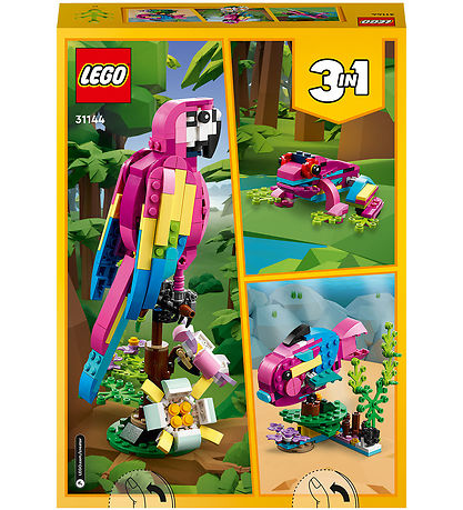 LEGO? Creator - Eksotisk Pink Papeg?je 31144 - 3-i-1 - 253 Dele