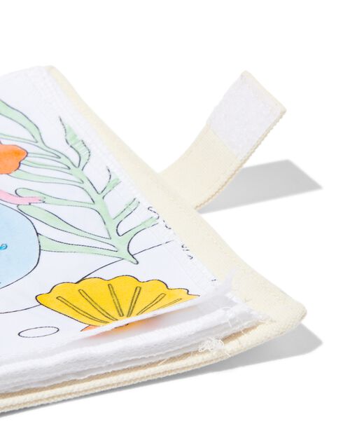 album à colorier lavable en tissu A4