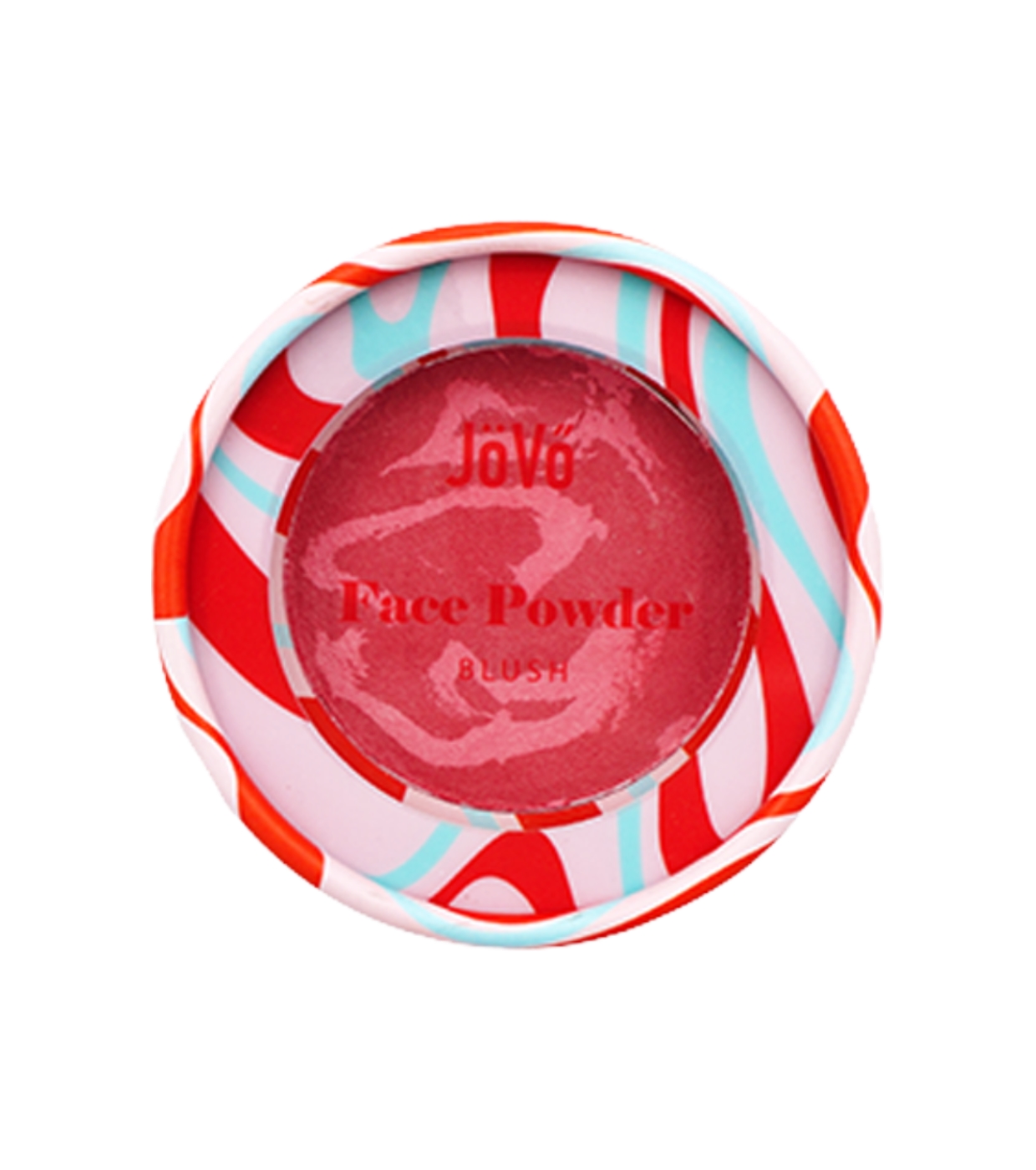 Jovo - Powder Blush Kraft Total Face - 01: Strawberry