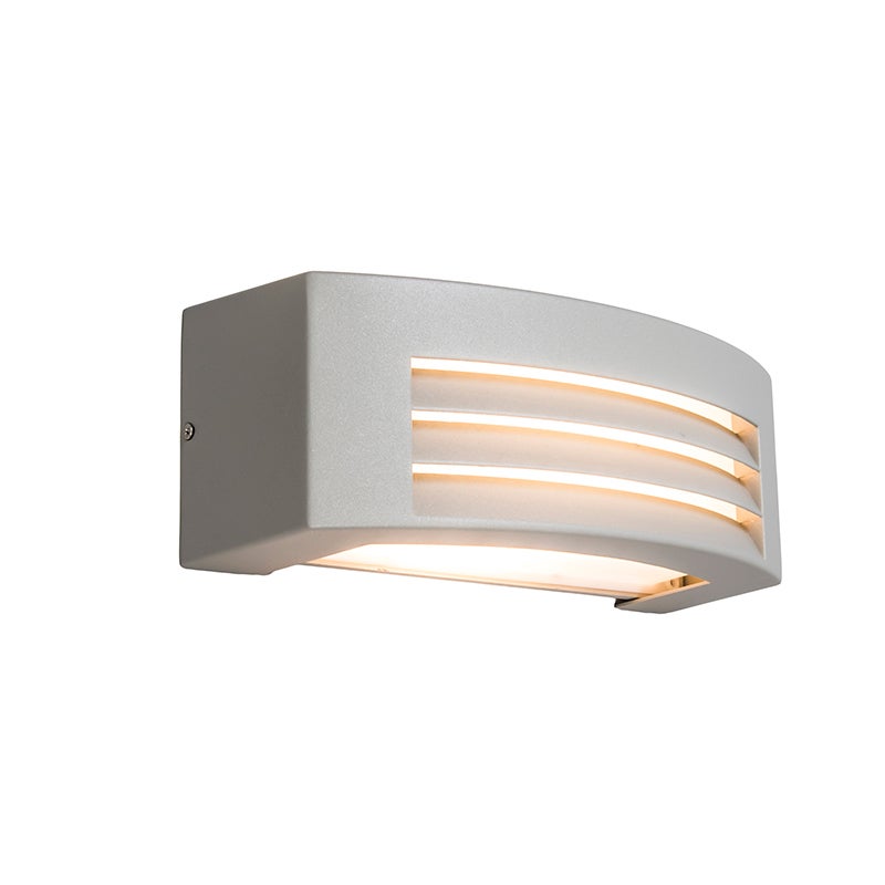 Moderne wandlamp, lichtgrijs, IP44 - Hurricane 1