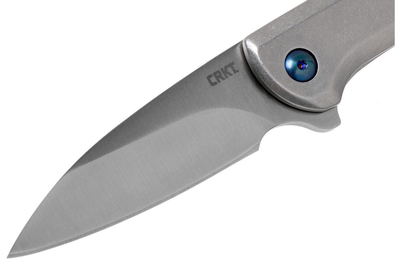 CRKT Delineation Silver 5385 zakmes, Eric Ochs design