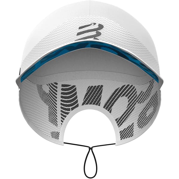 Casquette trail COMPRESSPORT PRO RACING CAP WHITE