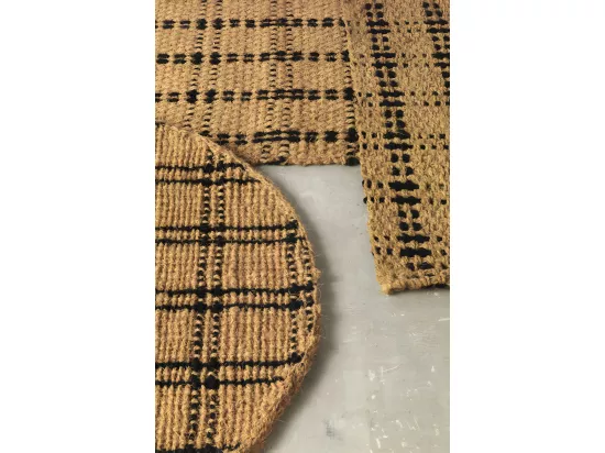 Tapis en fibre de coco 180 cm diam.
