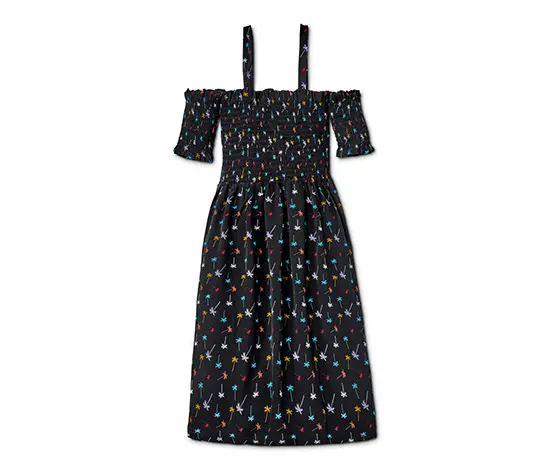 Off-Shoulder-Kleid