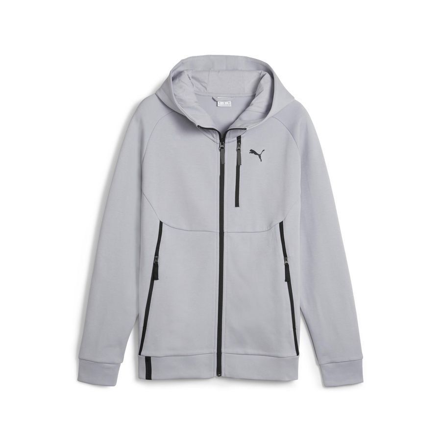 PUMA Sweat à Capuche Pumatech Full Zip - Gris/Noir