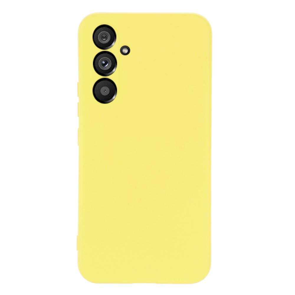 Samsung Galaxy A54 5G Silikon Case Hülle mit Kameraschutz - Gelb