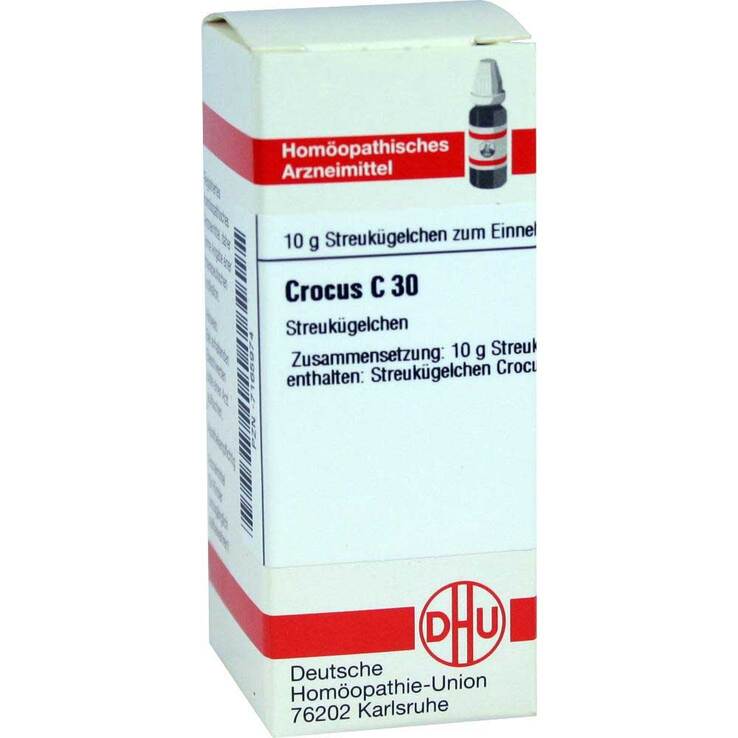 DHU Crocus C 30 Globuli, 10 g