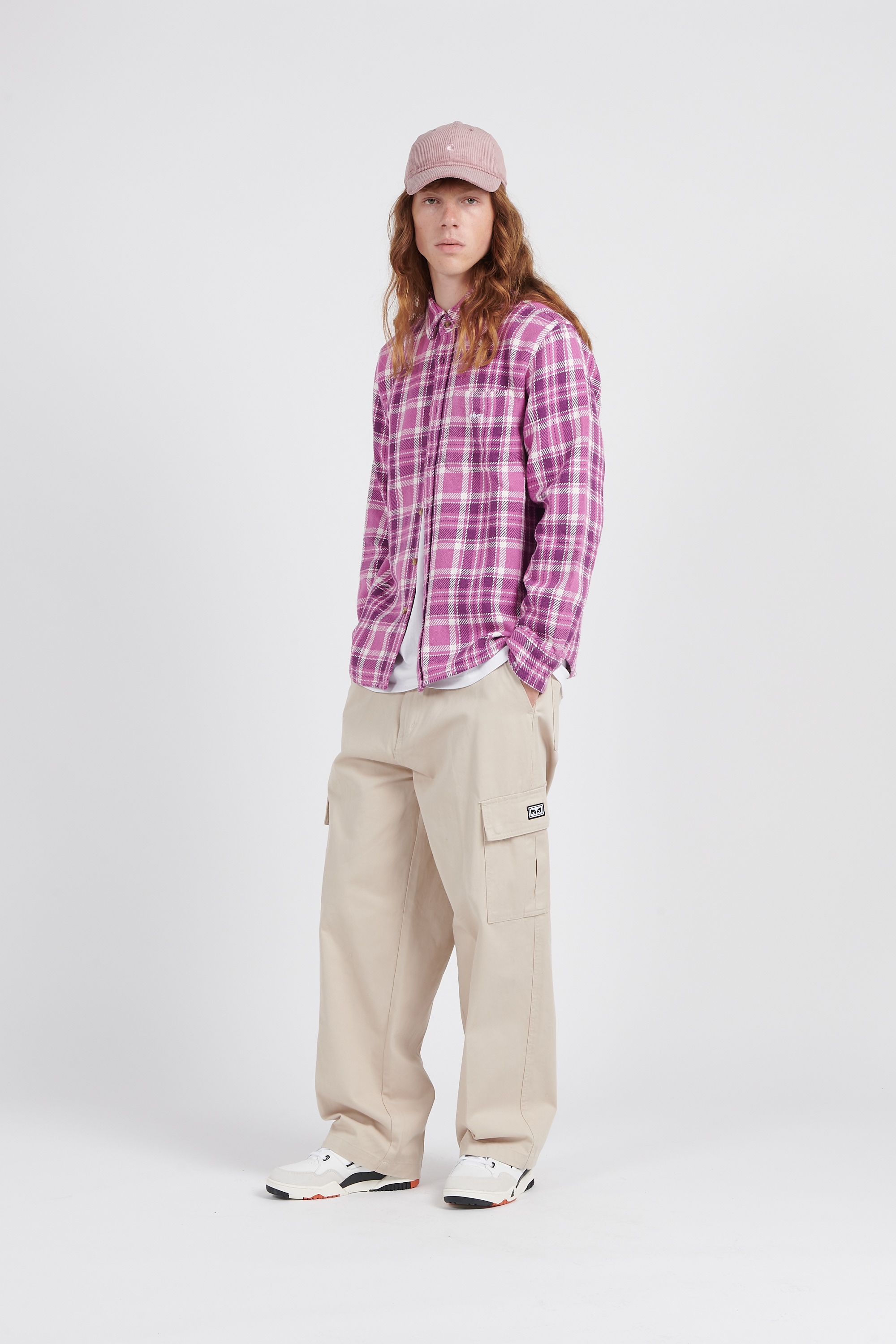 OBEY Chemise FRED MP MUBER Violet